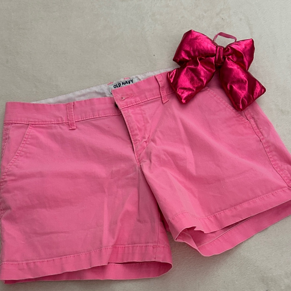 Old Navy Bright Pink Women's Bermudas